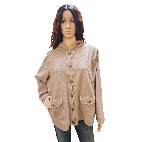 Ralph Lauren Tops - Lauren Ralph Lauren Beige Hoodie